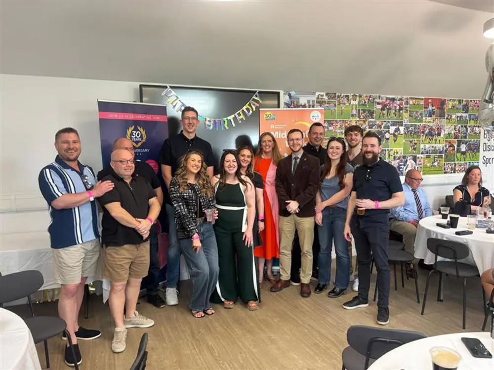 FWD Motion Team Picture 21 Celebrations Rotherham Titans Rugby