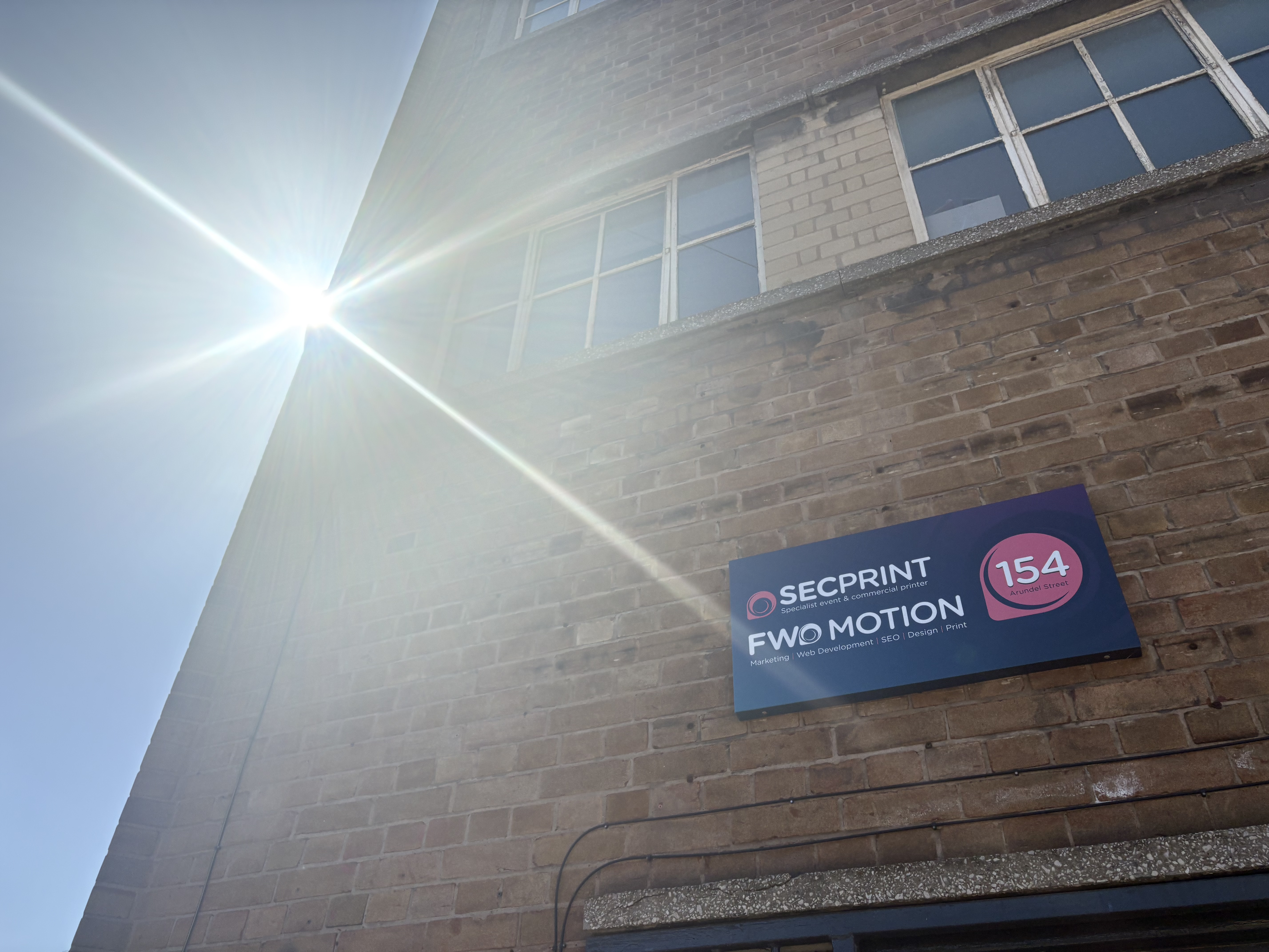 FWD Motion Offices External - 154 Arundel Street - Sheffield City Centre